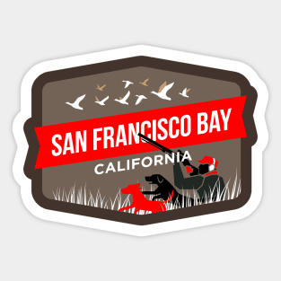 Duck Season San Francisco Bay Sticker